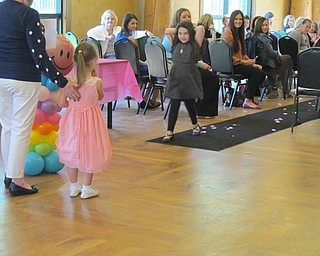 Neighbors | Alexis Bartolomucci.Girls at the Mommy and Me for Tea Fashion Show walked down the runway during the fashion show on May 7.