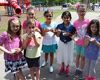 Neighbors | Abby Slanker.A group of C.H. Campbell Elementary School first-graders enjoyed their ice cream sundaes during the school’s annual Student Appreciation Day on May 19.