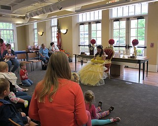 Neighbors | Alexis Bartolomucci.Belle from "Beauty and the Beast" came to the Poland library on May 20 and read a story to the children who attended the event.