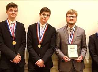 Neighbors | Submitted.Information Technology students from the Mahoning County Career and Technical Center traveled to Orlando, Fla. from May 10-16 to compete at the 2017 National Business Professionals of America Leadership (BPA) Conference. Pictured are, from left, Kyle Mamounis, Ethan Edwards, Marty Pavalko, Logan Micheals, Nathan Davis and Helen Slack (instructor). Not pictured are Dylan Mills and Jayden Goddard.