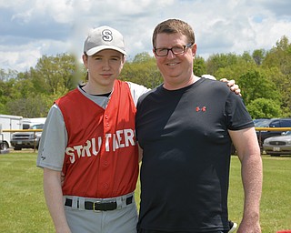 Jacob and his dad, Jonathan McQueen of Struthers.
