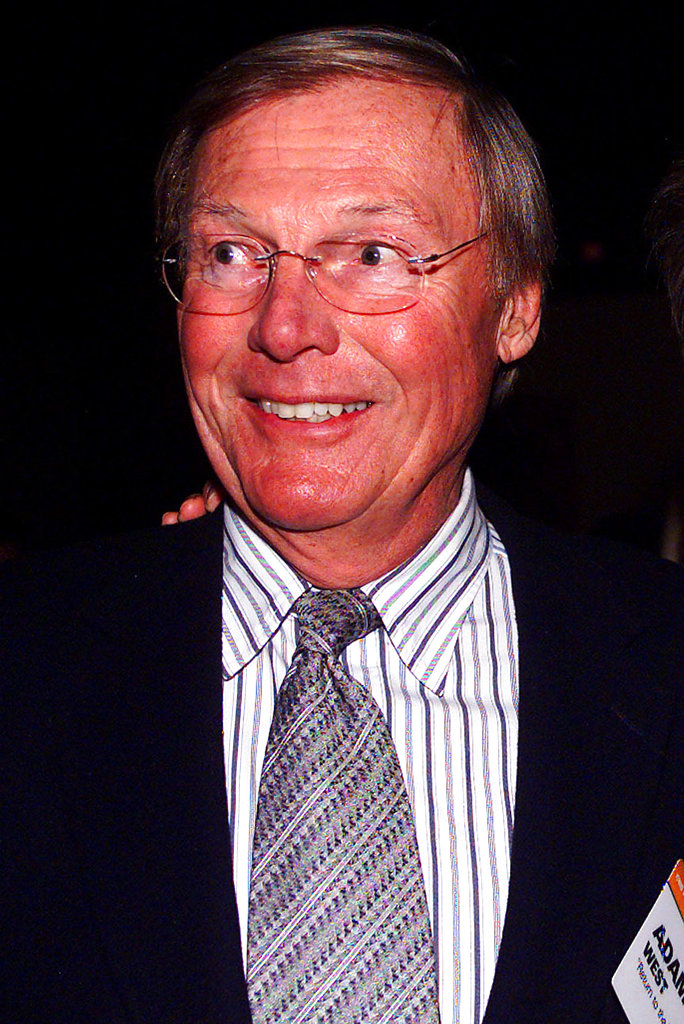 FILE - This Jan. 13, 2003 file photo shows actor Adam West in the Hollywood area of Los Angeles. On Saturday, June 10, 2017, his family said the actor, who portrayed Batman in a 1960s TV series, has died at age 88. (AP Photo/Jill Connelly)