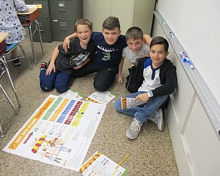 Neighbors | Alexis Bartolomucci.Students learned how to run a hot dog stand while playing a game during Junior Achievement day on May 11 at Dobbins Elementary.