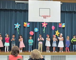 Neighbors | Alexis Bartolomucci.Students at Poland North Preschool sang songs for their mothers and grandmothers for Mother's Day on May 12.