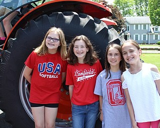 Neighbors | Abby Slanker.A group of Hilltop Elementary School fourth-graders checked out a tractor during the school’s annual Vehicle Career Day on May 19.