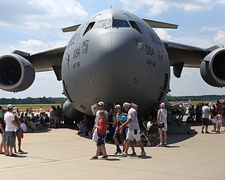 C-17.. during the Thunder Over the Valley Air Show at the Youngstown Air Reserve Station, Saturday, June 17, 2017 in Vienna...(Nikos Frazier | The Vindicator)