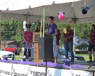 Neighbors | Alexis Bartolomucci.Special guest speaker, Samantha Skowron, spoke at the Austintown Relay for Life on June 3 about her experience with cancer and how she has dealt with it in her life.s