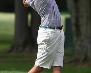Matthew Yamin of New York City drives on hole 8 during the third and final round of the AJGA Mill Creek Foundation Junior All-Star, Thursday, June 22, 2017 at Mill Creek Golf Course. ..(Nikos Frazier | The Vindicator)..