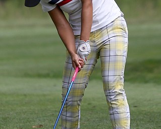 Manhua Chen of Dongguan, China, drives on hole 13 during the third and final round of the AJGA Mill Creek Foundation Junior All-Star, Thursday, June 22, 2017 at Mill Creek Golf Course. ..(Nikos Frazier | The Vindicator)..