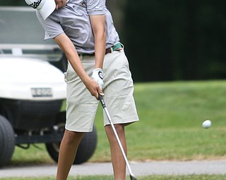 Matthew Yamin of New York City drives on hole 17 during the third and final round of the AJGA Mill Creek Foundation Junior All-Star, Tuesday, June 2017, 2017 at Mill Creek Golf Course. ..(Nikos Frazier | The Vindicator)..
