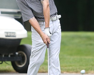 Jude Cummings of Pittsford, N.Y. drives on hole 17 during the third and final round of the AJGA Mill Creek Foundation Junior All-Star, Thursday, June 22, 2017 at Mill Creek Golf Course. ..(Nikos Frazier | The Vindicator)..