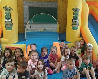 Neighbors | Submitted.Danielle Argeras and Joy Bucci's class celebrated fun day at Poland North Preschool by playing in the bounce house.