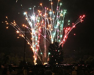 during the Fourth of July Fireworks at the Covelli Centre, Tuesday, July 4, 2017 in Youngstown...(Nikos Frazier | The Vindicator)