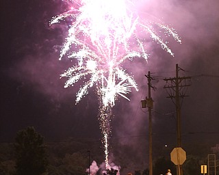 during the Fourth of July Fireworks at the Covelli Centre, Tuesday, July 4, 2017 in Youngstown...(Nikos Frazier | The Vindicator)