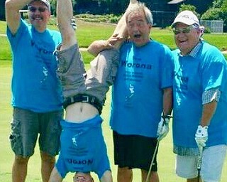 Winners of Youngstown Air Reserve Families Scramble: Vern Worona, Jeff Worona, Myron Worona, Bud Perkins	