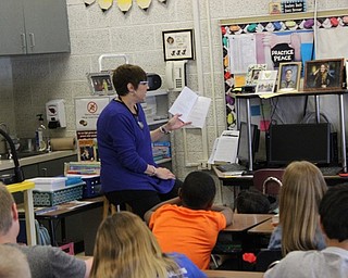 Neighbors | Abby Slanker.Local author Michele Gianetti read the last chapter of her book, “Emily’s Sister,” to fourth-grade students at C.H. Campbell Elementary School on May 24.