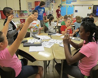 Neighbors | Alexis Bartolomucci.Austintown students worked on creating rockets during the Camp Invention program at Austintown Intermediate School.