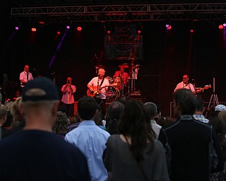 The Fabulous Flashbacks perform in Central Square, Friday, July 7, 2017 in downtown Youngstown...(Nikos Frazier | The Vindicator)