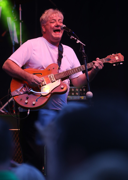 The Fabulous Flashbacks perform in Central Square, Friday, July 7, 2017 in downtown Youngstown...(Nikos Frazier | The Vindicator)
