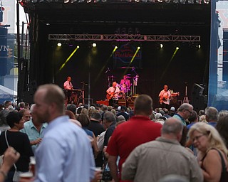 The Fabulous Flashbacks perform in Central Square, Friday, July 7, 2017 in downtown Youngstown...(Nikos Frazier | The Vindicator)