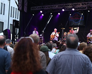 The Fabulous Flashbacks perform in Central Square, Friday, July 7, 2017 in downtown Youngstown...(Nikos Frazier | The Vindicator)