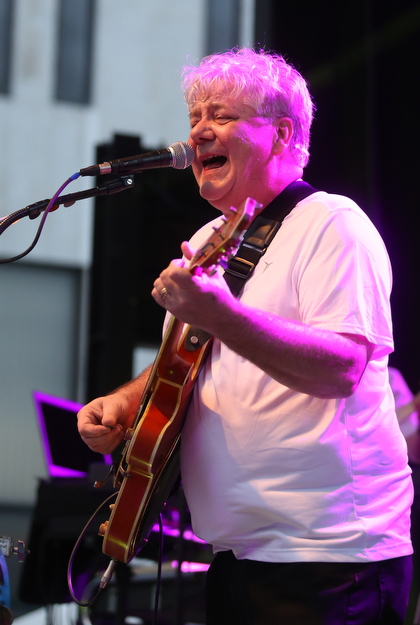 The Fabulous Flashbacks perform in Central Square, Friday, July 7, 2017 in downtown Youngstown...(Nikos Frazier | The Vindicator)