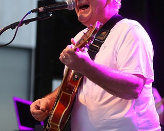 The Fabulous Flashbacks perform in Central Square, Friday, July 7, 2017 in downtown Youngstown...(Nikos Frazier | The Vindicator)