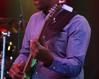 Alex Bugnon performs during the Youngstown Jazz and Wine Fest, Saturday, July 8, 2017 in Central Square in downtown Youngstown...(Nikos Frazier | The Vindicator)