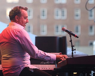 Alex Bugnon performs during the Youngstown Jazz and Wine Fest, Saturday, July 8, 2017 in Central Square in downtown Youngstown...(Nikos Frazier | The Vindicator)