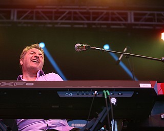 Alex Bugnon performs during the Youngstown Jazz and Wine Fest, Saturday, July 8, 2017 in Central Square in downtown Youngstown...(Nikos Frazier | The Vindicator)