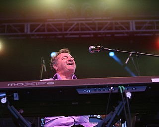 Alex Bugnon performs during the Youngstown Jazz and Wine Fest, Saturday, July 8, 2017 in Central Square in downtown Youngstown...(Nikos Frazier | The Vindicator)