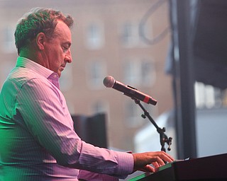 Alex Bugnon performs during the Youngstown Jazz and Wine Fest, Saturday, July 8, 2017 in Central Square in downtown Youngstown...(Nikos Frazier | The Vindicator)