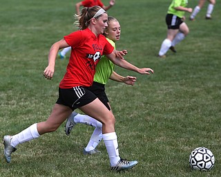 Field v Crestwood during the 9th annual Cardinal Classic soccer at Canfield High School, Saturday, July 8, 2017 in Canfield...(Nikos Frazier | The Vindicator)