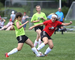 Field v Crestwood during the 9th annual Cardinal Classic soccer at Canfield High School, Saturday, July 8, 2017 in Canfield...(Nikos Frazier | The Vindicator)