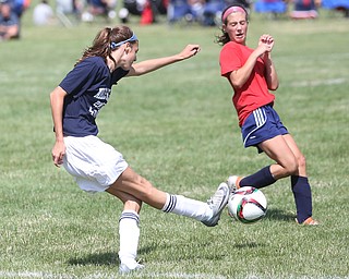 Niles v West Geauga during the 9th annual Cardinal Classic soccer at Canfield High School, Saturday, July 8, 2017 in Canfield...(Nikos Frazier | The Vindicator)