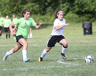 Poland v Aurora during the 9th annual Cardinal Classic soccer at Canfield High School, Saturday, July 8, 2017 in Canfield...(Nikos Frazier | The Vindicator)