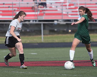 Lexi Berry(7) West Branch v Hickory during the 9th annual Cardinal Classic soccer at Canfield High School, Saturday, July 8, 2017 in Canfield...(Nikos Frazier | The Vindicator)