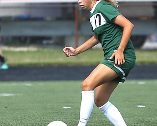 Ali Schroeder(17) .West Branch v Hickory during the 9th annual Cardinal Classic soccer at Canfield High School, Saturday, July 8, 2017 in Canfield...(Nikos Frazier | The Vindicator)