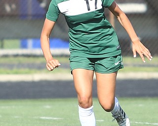 Ali Schroeder(17) .West Branch v Hickory during the 9th annual Cardinal Classic soccer at Canfield High School, Saturday, July 8, 2017 in Canfield...(Nikos Frazier | The Vindicator)