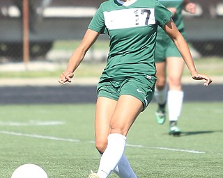 Ali Schroeder(17) .West Branch v Hickory during the 9th annual Cardinal Classic soccer at Canfield High School, Saturday, July 8, 2017 in Canfield...(Nikos Frazier | The Vindicator)