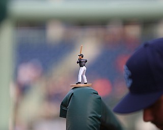 Superstition in the second inning as the Mahoning Valley Scrappers take on the Brooklyn Cyclones, Tuesday, July 11, 2017, at Eastwood Field in Niles...(Nikos Frazier | The Vindicator)..