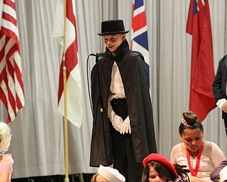 Neighbors | Abby Slanker.A third-grade Hilltop Elementary School student portrayed Harry Houdini during the school’s annual Famous Americans program on June 1.