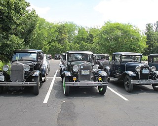 Neighbors | Alexis Bartolomucci.Members of the Penn Ohio 'A' Ford Club parked their Model A cars at Fellows Riverside Gardens on June 21 while touring Youngstown.