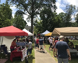 Neighbors | Alexis Bartolomucci.Guests at Celebrate Poland checked out the different tables that vendors had set up. There were information vendors, food vendors, clothing vendors and more.