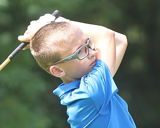 William D. Lewis The Vindictor  Caleb Domitrovich drives during GGOV Jr. qualifier at Trumbull CC July 13, 2017.