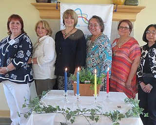 The Altrusa Club of Youngstown had its annual meeting recently at Firestone Farm’s Community Center to install the foundation board for 2017-19. The newly inducted officers are, from left, JoAnn York and Betty McKendry, directors; Denise Walters-Dobson, treasurer; Kathleen Austrino, president; Linda Kucalaba, director; and Carole McWilson, secretary. Patty Zitello, past president, was not present for the photo.