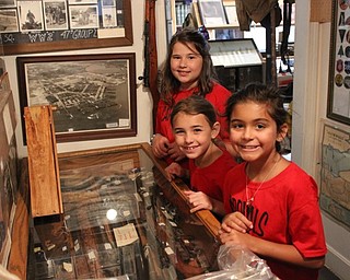 Neighbors | Abby Slanker.On June 2, Hilltop Elementary School third-grade students in Marie Rupert’s class checked out the artifacts in the War Vets Museum during the school’s annual Canfield History Walking Tour.