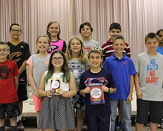Neighbors | Abby Slanker.Twelve Hilltop Elementary School fourth-grade students put their spelling skills to the test as they participated in the school’s annual Fourth-Grade Spelling Bee on June 5.