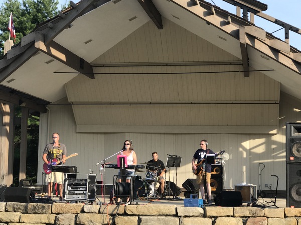 Neighbors | Alexis Bartolomucci.The Wrangler Band performed at the Maag Outdoor Theater at Boardman Park on June 29 as part of the Music in the Park program.