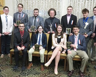 Neighbors | Submitted.The Canfield speech and debate team attended the 2017 National Speech and Debate Association (NSDA) National Tournament from June 17-24. Canfield had its best ever performance at the tournament. Pictured are, from left, (front) Dominic DeRamo, Eva Lamberson, Jen Smith, Dominic DuPonty; (back) Jeremy Hamilton (coach), Jacob Tomory (coach), Grant DeCapua, Michael Factor, Zachery Bernat, Carson Markley, Drake Safranic, Jacob Schriner-Briggs (coach) and Lennon Sackela (coach).